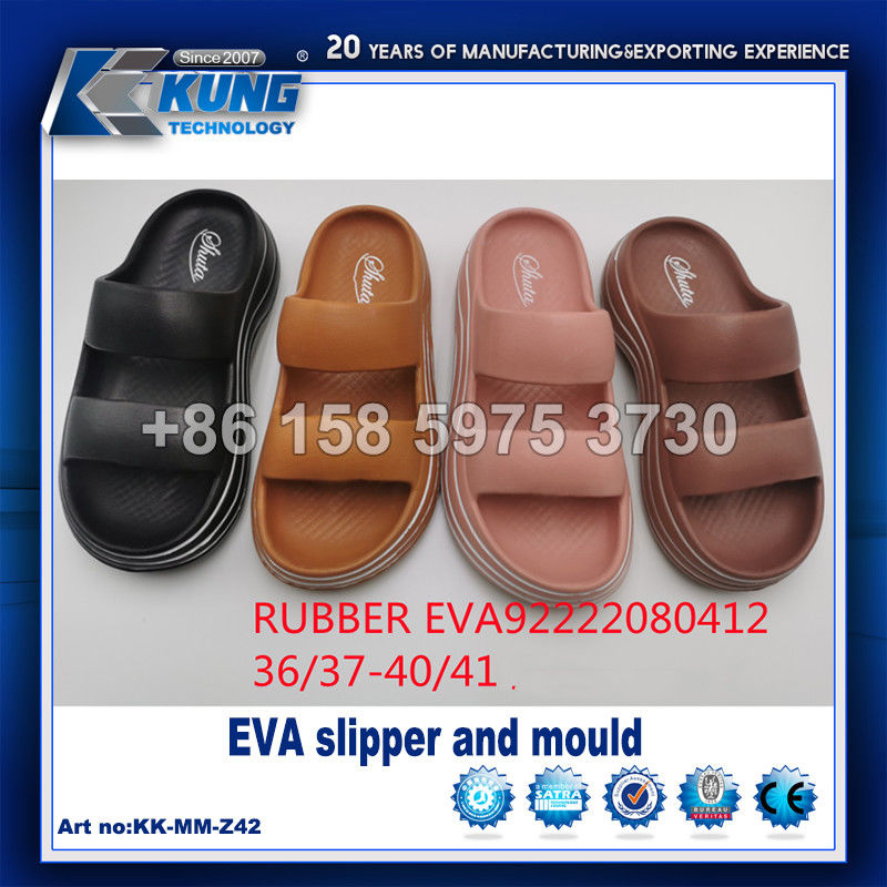 Practical Aluminium EVA Injection Shoe Mould , Single Color Shoe Making Molds