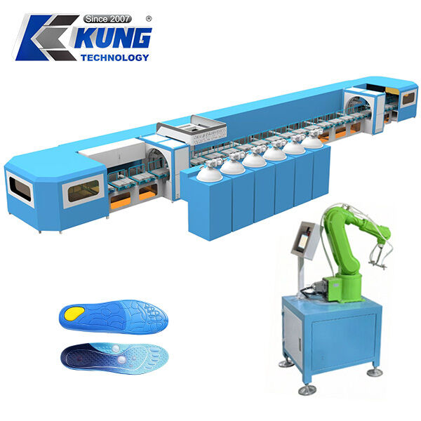 Automatic PU Insole Pouring Making Machine