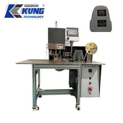 Máy Cắt & Ép Nhiệt Chuyển Nhãn Tự Động | Ứng dụng Logo chính xác cho giày dép