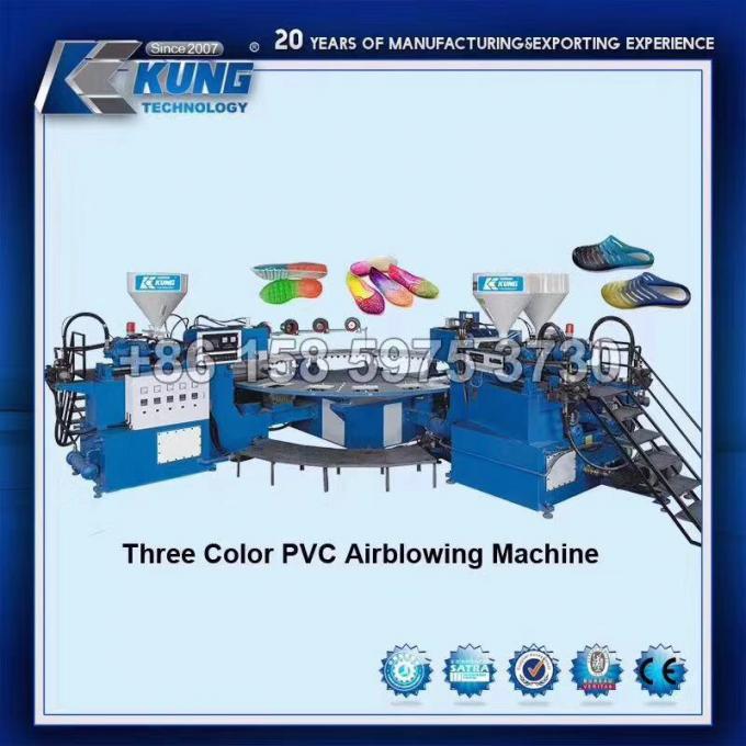 Máy làm giày thể thao PVC nhiều màu Chống mài mòn 0