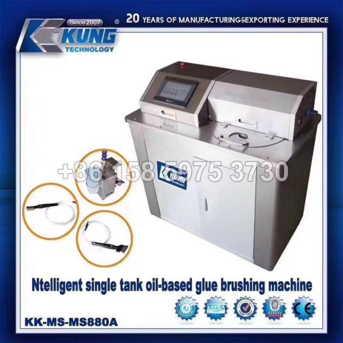 Máy chải keo gốc dầu nằm ngang Công suất động cơ 18,5KW 0