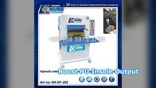 Dây chuyền sản xuất đế PU tự động cho nhà máy giày