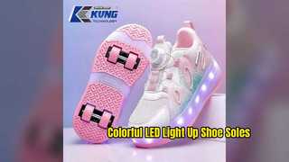 Đế giày có đèn LED phát sáng cho giày thể thao thời trang & giày trẻ em